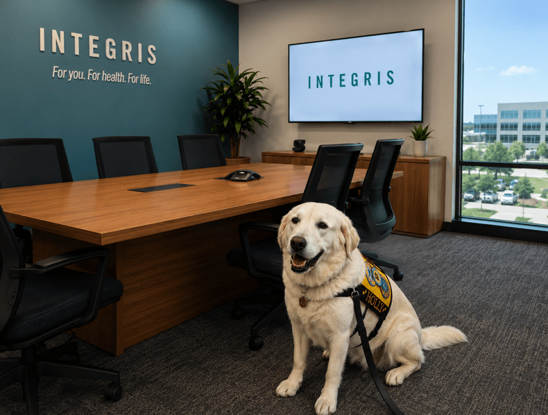 Meet Holly: A Volunteer Dog at Integris&nbsp;Training