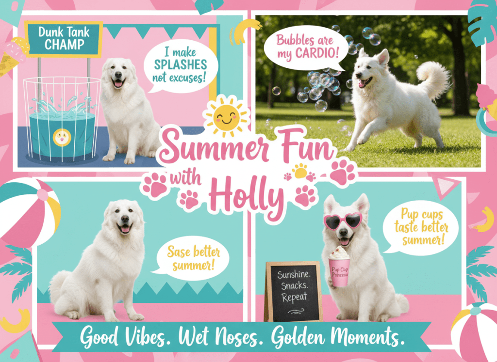 Summer Fun with Holly: From Dunk Tanks to Bubble&nbsp;Chasing