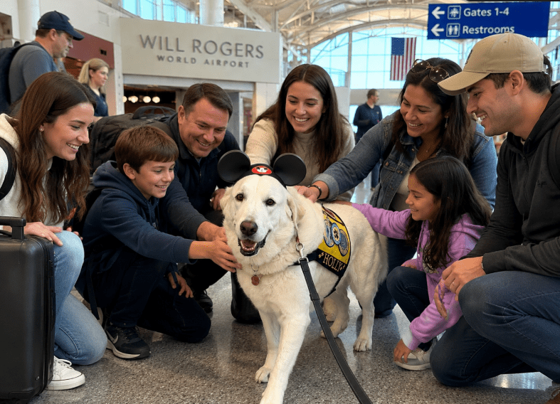 Celebrity Dog Adventures: Fun at the&nbsp;Airport
