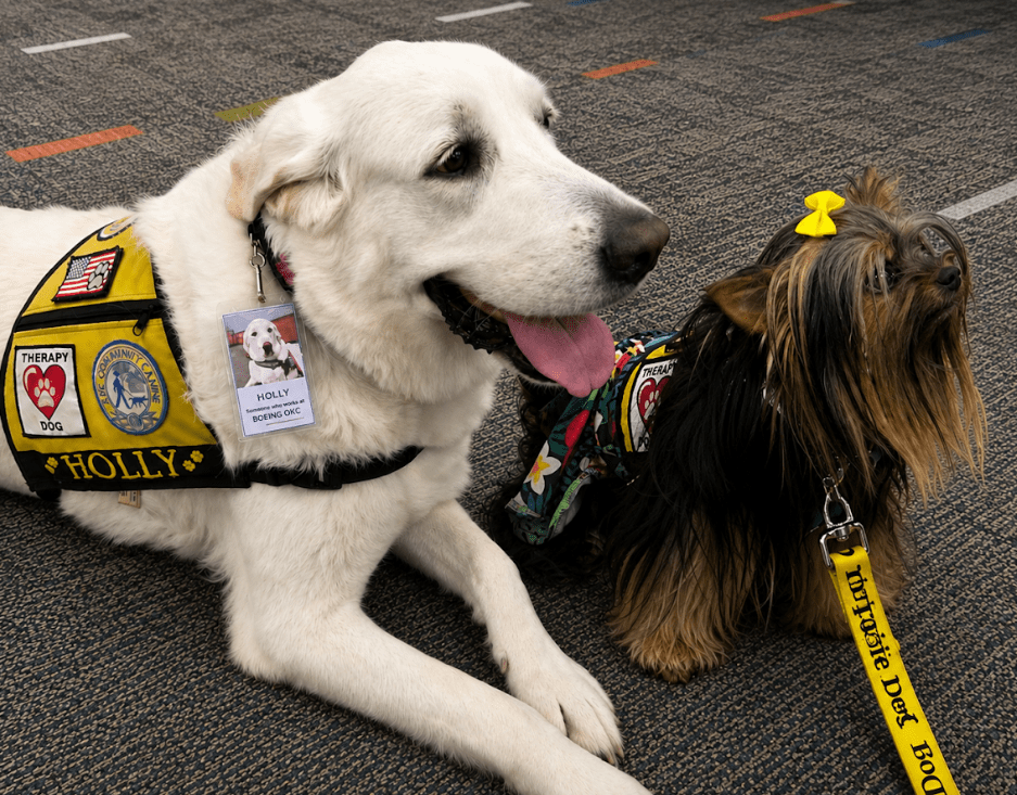 Holly and Darbie’s Fun Day: Connecting with Boeing&nbsp;Employees