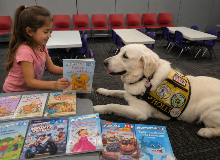 Holly’s Library Adventures: Encouraging Kids to&nbsp;Read