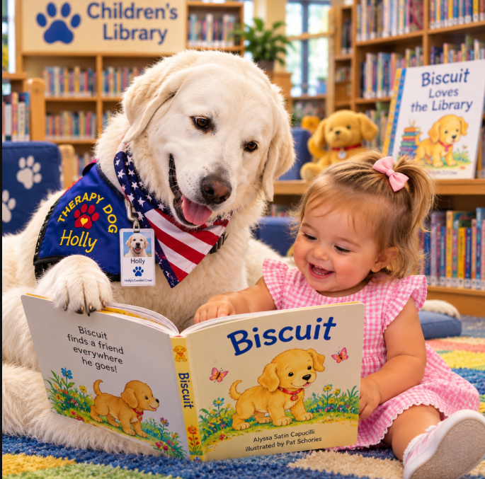 From Bisquit Books to Baby Stickers: Holly’s Library&nbsp;Adventures